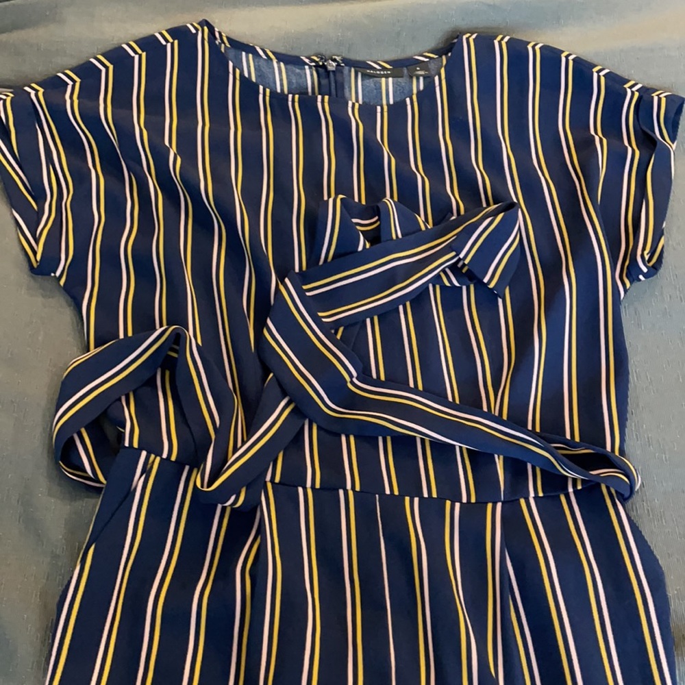 Halogen Striped Jumpsuit - Picture 8 of 14